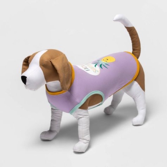 Sun Squad Hello Summer Pineapple Dog Tank Top - Picture 4 of 8